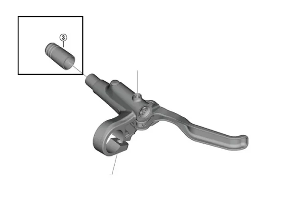 Shimano Abdeckung Bremsleitung Für BL-MT200 1