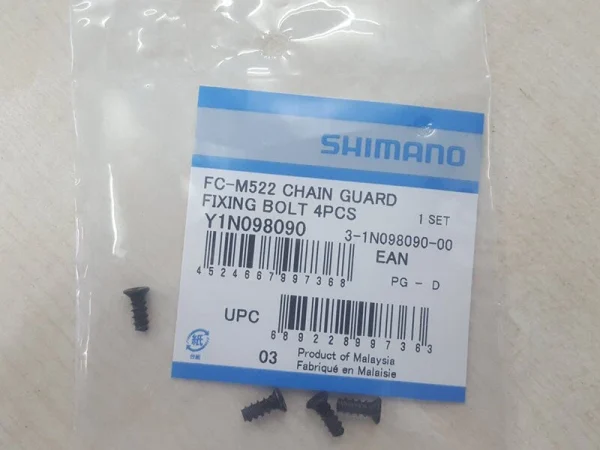 Shimano Bef-schrauben Für Kettenschutzring FC-M522 1