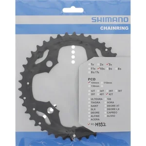 Shimano Kettenblätter FC-RS500 11-fach Silber Od. Schwarz 22