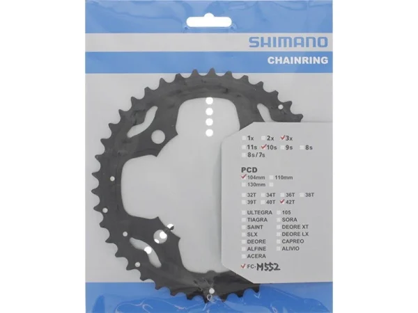 Shimano Kettenblätter FC-RS500 11-fach Silber Od. Schwarz 7