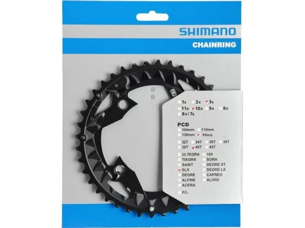 Shimano FC-M672-10 SLX Kettenblatt, 3x10fach 1