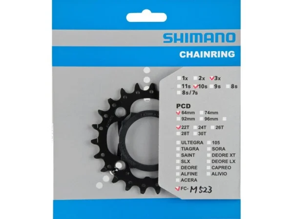 Shimano Kettenblätter FC-M523 10-fach 1