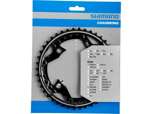 Shimano Kettenblatt FC-M610 Deore 10-fach 1